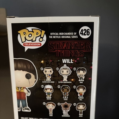 Will #426 Stranger Things Funko Pop vinyl figure like new