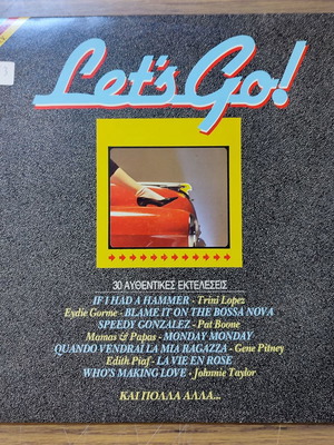 Let's Go double vinyl used, rock and pop