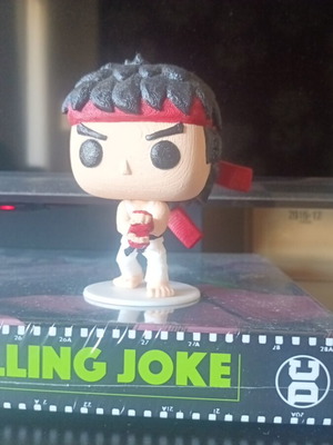 3D Printed Street Fighter Ryu Figure new