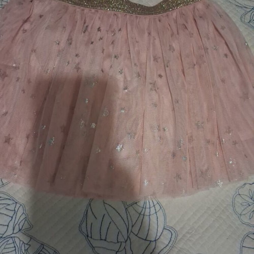 Pink skirt for 5-6 years old, 110 cm