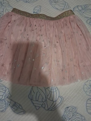 Pink skirt for 5-6 years old, 110 cm