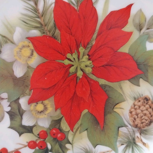 Tirschenreuth Germany Christmas deep serving plate