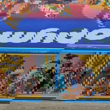 Playmobil Western 3870 Индийско село употребявано с кутия