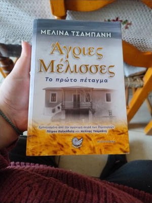 Book Άγριες Μέλισσες like new, Greek language
