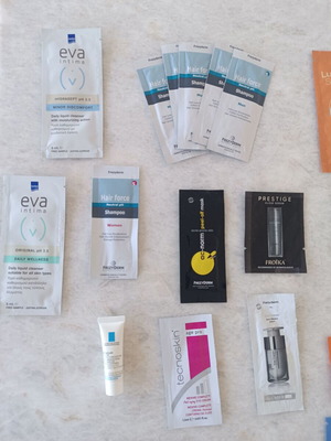 Skincare samples new, assorted box