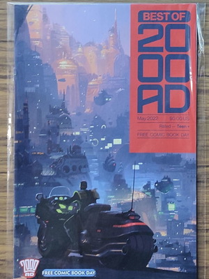 2000 AD Best Of FCBD 2022 used comic