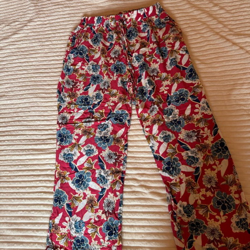 Summer pants like new, colorful, size L