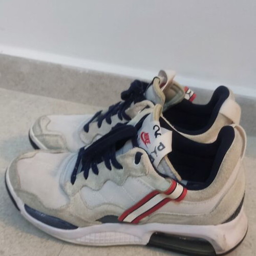 Nike Jordan sneakers size 42.5 like new beige blue
