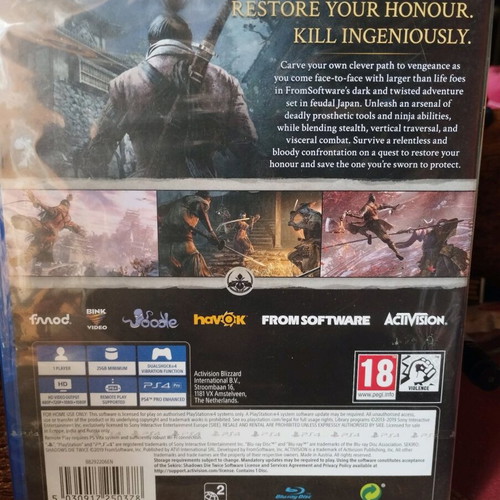 Sekiro PS4 new sealed