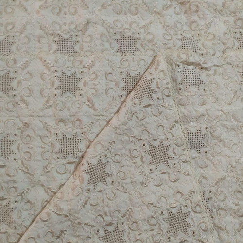 Vintage large square tablecloth