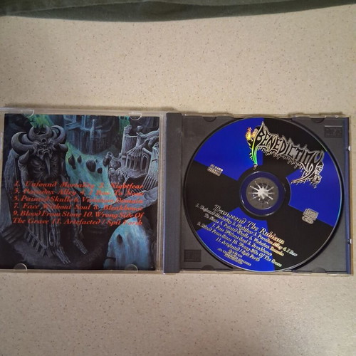 Benediction Transcend The Rubicon CD, Nuclear Blast NB 073, metal