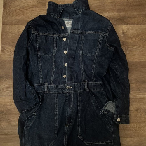 ASOS denim jumpsuit like new, size M, blue