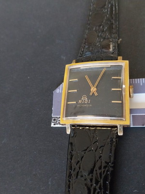 RIGI men's mechanical watch NOS, Swiss, elegant