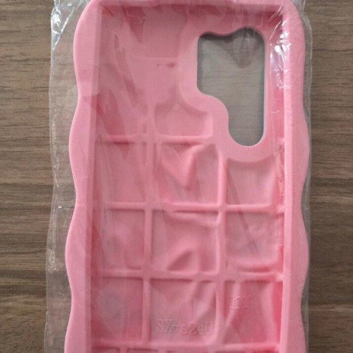Stich case Galaxy S24 Ultra new, pink