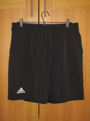 Adidas ανδρικό σορτς για τένις XL μαύρο καινούργιο