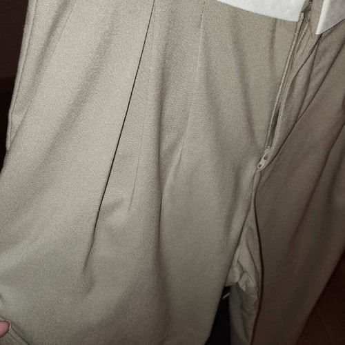 Stradivarius vest and pants set beige like new