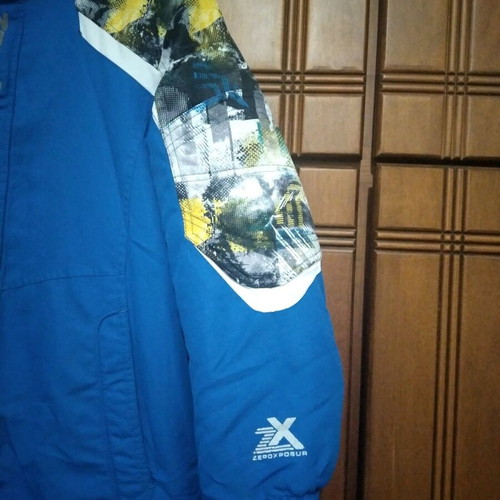 Zero X Posur kids jacket like new, 10/12 years, blue multicolor