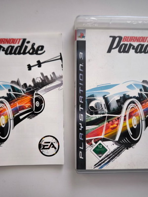 Burnout Paradise PS3 game like new, PAL region