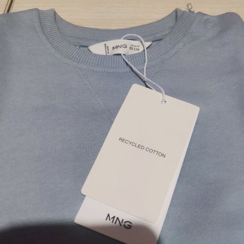 Mango Kids Cakes Sweatshirt sweatshirt new, light pastel blue 18-24 months