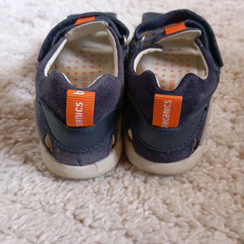 Biomecanics casual sandals used, size 30, blue and orange