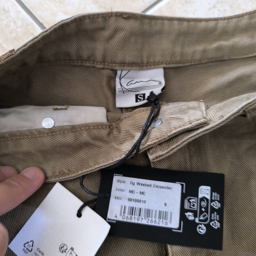 Karl Kani OG Washed Shorts size 30 (S) new, beige