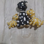 Pin with puppies