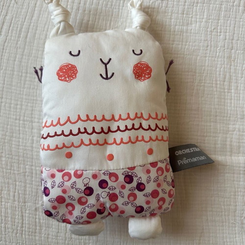 Baby cuddly doll used