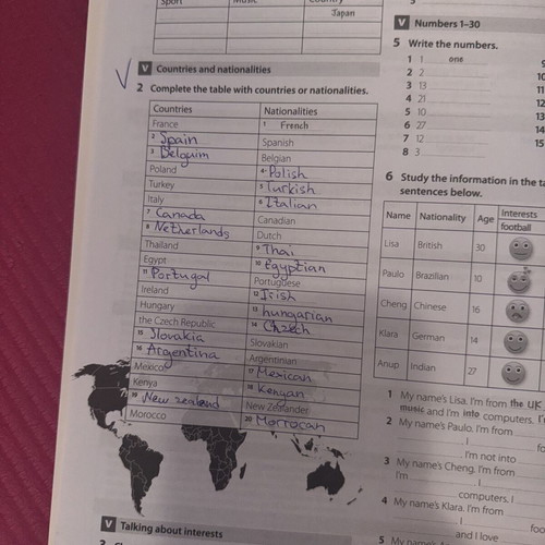 Insight English textbook part A1 with workbook