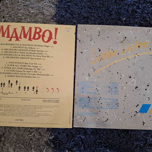 Mambo-rock LPs used, pack of 2