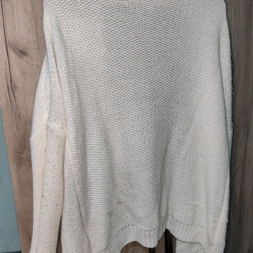 Knitted cardigan white XXXL used