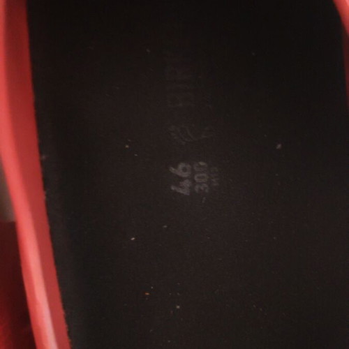 Birkenstock Super Birki 2.0 clogs used, red, size 46
