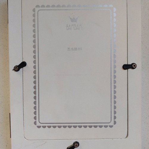 Frame for baby hand/foot imprint like new