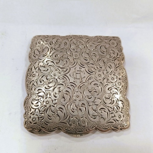 Sterling Silver 925 Powder Compact like new, Art Deco design