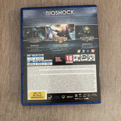 Bioshock Infinite disc for PlayStation 4 used, English