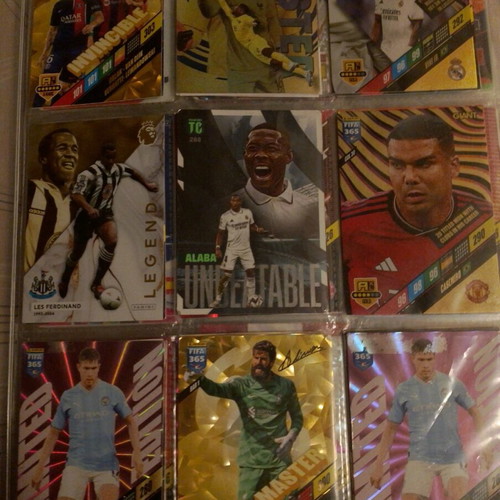 Cards with album like new, 504 pcs gold TMX cards
