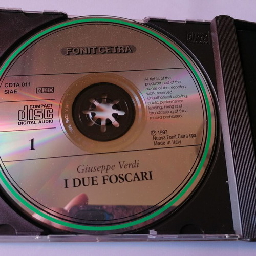 Opera I due foscari 2cd used, classical music