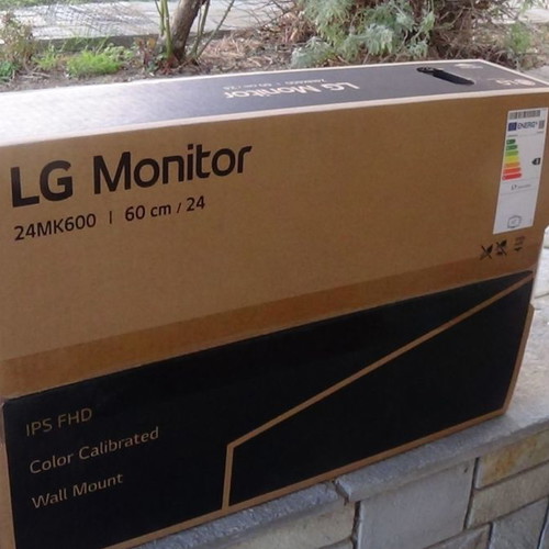 LG 24'' 24MK600 monitor new in sealed packaging
