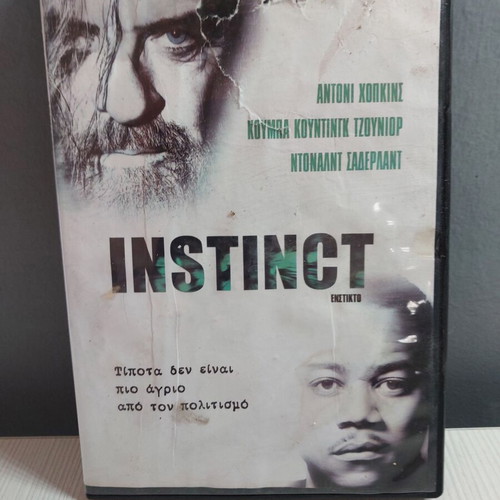 Instinct DVD in good condition, cover wear
