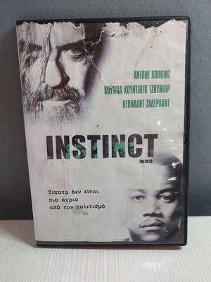 Instinct DVD in good condition, cover wear