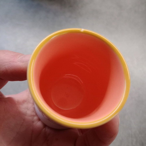 Easter porcelain egg cups like new