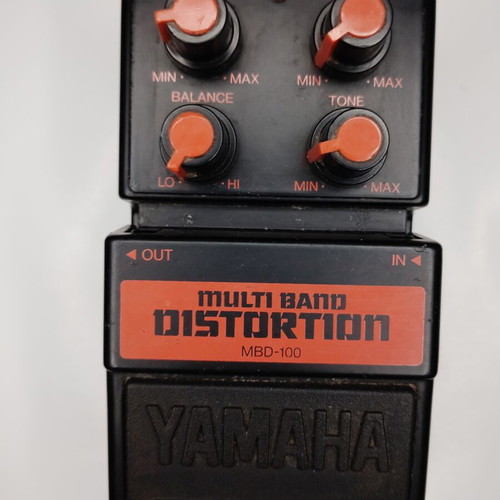 Yamaha MBD-100 Multi Band Distortion guitar pedal used, made in Japan