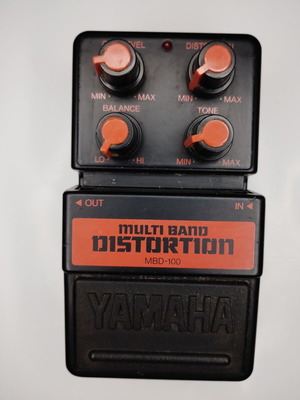Yamaha MBD-100 Multi Band Distortion κιθαριστικό πετάλι μεταχειρισμένο, κατασκευασμένο στην Ιαπωνία