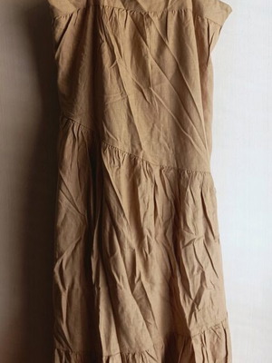 Funky Buddha women's dress like new, beige and brown, size S