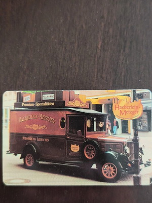 German phone card used, 6,000 copies