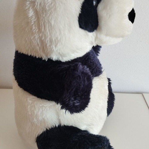 Panda hand puppet for puppet theater used