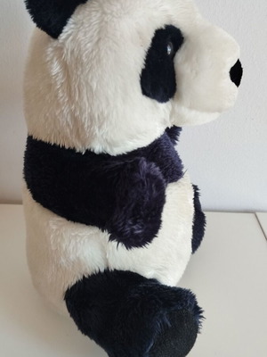 Panda hand puppet for puppet theater used