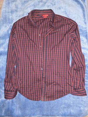 Zara shirt medium like new, blue and red