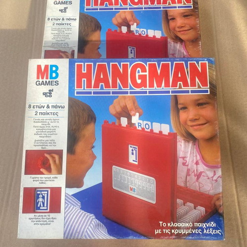 MB Hangman board game new