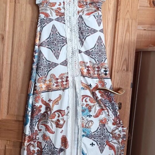 Small, medium, large summer dress new, white