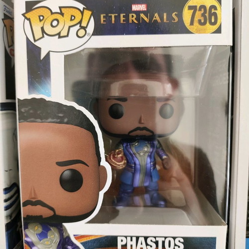 Funko Pop Phastos Eternals authentic product in excellent condition
